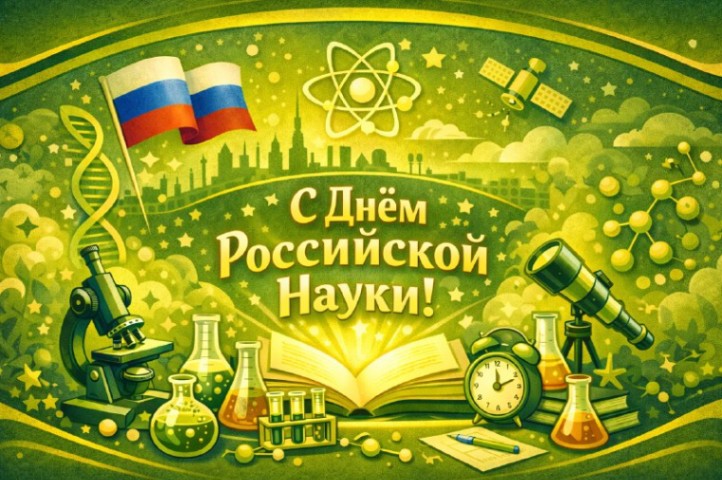 Поздравляем с Днём Российской науки!